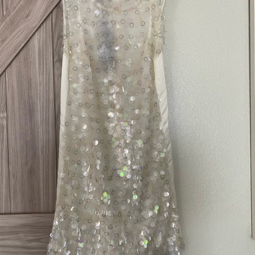 NWT PINKO mini sleeveless dress, iridescent size 38 or US 2